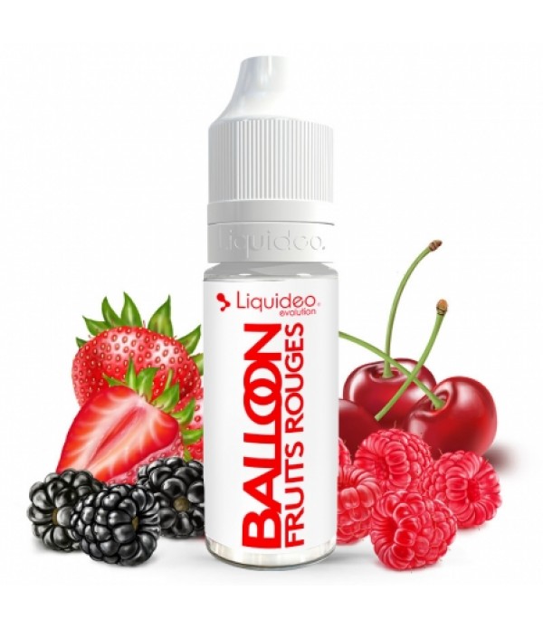 E liquide Balloon Liquideo | Cerise Framboise Mûr...