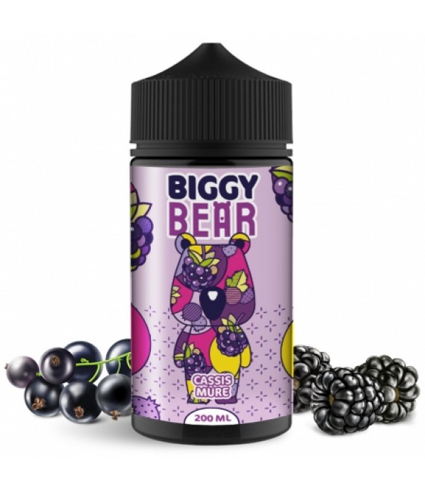 E liquide Cassis Mûre Biggy Bear 200ml