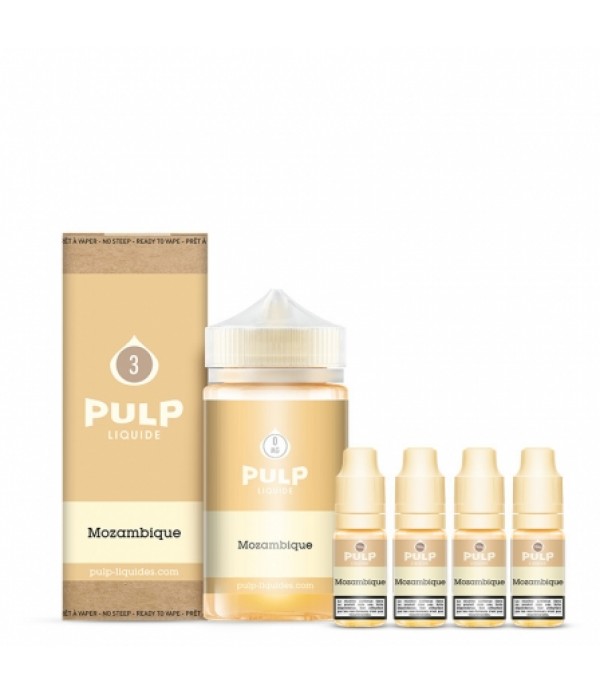 E liquide Pack 200ml Mozambique PULP | Tabac blond