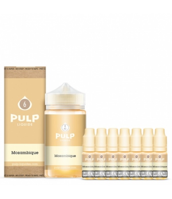 E liquide Pack 200ml Mozambique PULP | Tabac blond