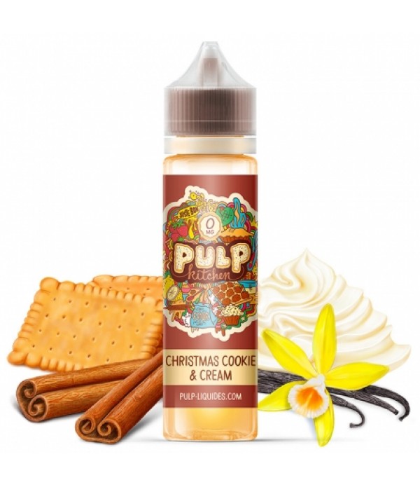 E liquide Christmas Cookie & Cream Pulp Kitchen 50ml