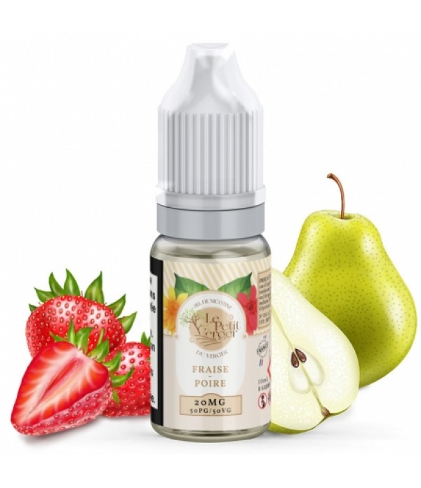 E liquide Fraise Poire Sels de nicotine Le Petit Verger | Sel de Nicotine