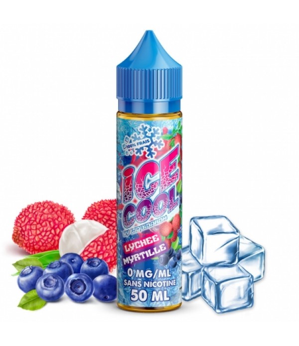 E liquide Lychee Myrtille Ice Cool 50ml