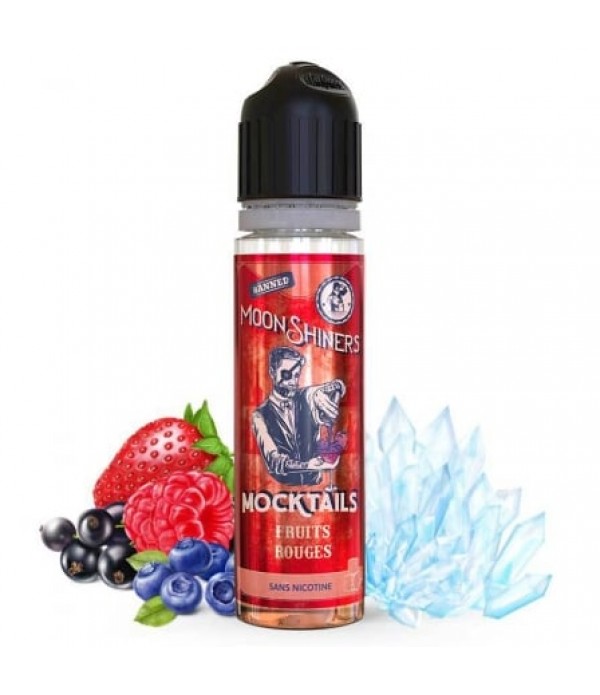 E liquide Mocktails Fruits Rouges Moonshiners 50ml