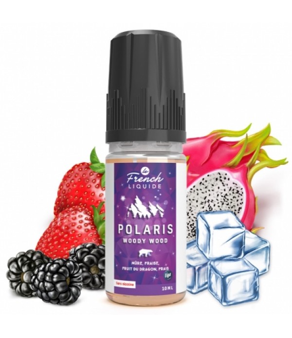 E liquide Woody Wood Polaris Le French Liquide | Mûre Fraise Fruit du dragon Frais