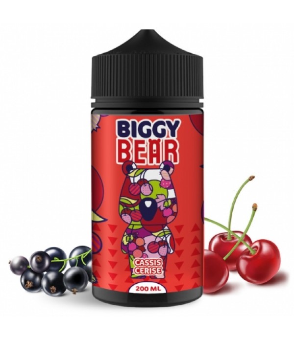 E liquide Cassis Cerise Biggy Bear 200ml