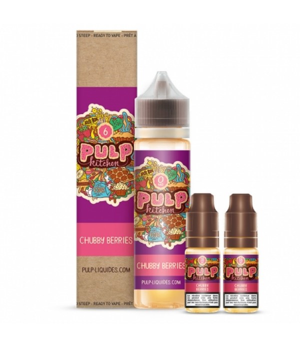 E liquide Pack 60ml Chubby Berries PULP Kitchen | Fruits des bois