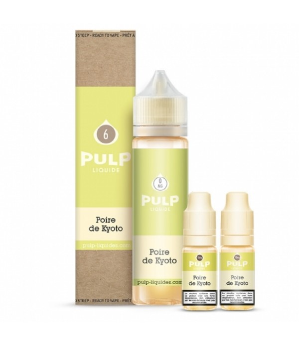 E liquide Pack 60ml Poire de Kyoto PULP | Poire