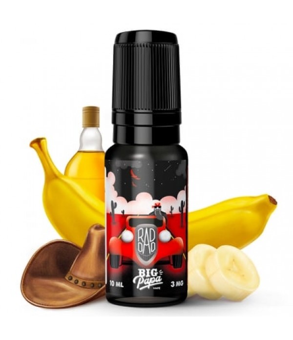 E liquide Rad Dad Big Papa | Tabac Whisky Banane