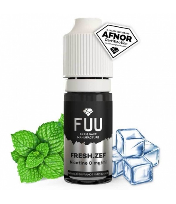 E liquide Fresh Zef Silver FUU | Menthe Frais