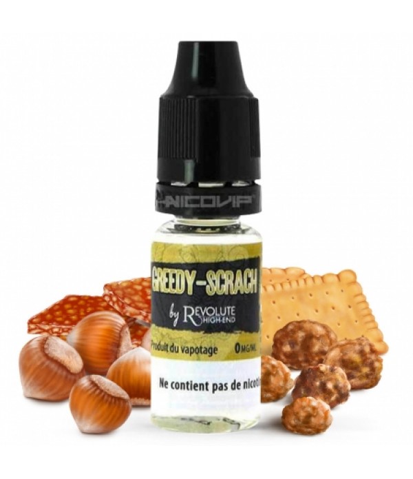 E liquide Greedy- Scrach Revolute | Noisette Prali...