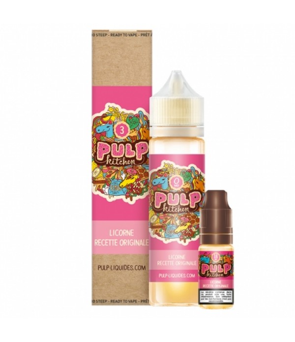 E liquide Pack 60ml Licorne PULP Kitchen | Fraise ...