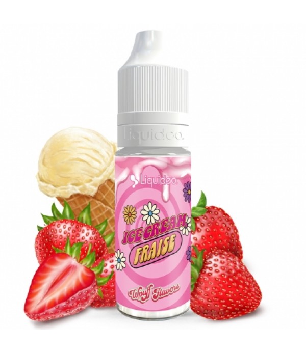 E liquide Ice Cream Fraise Wpuff Flavors | Glace F...