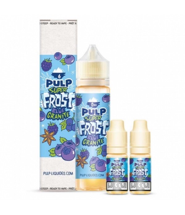 E liquide Pack 60ml Blue Granité Super Frost | Granité Baies Anis Frais