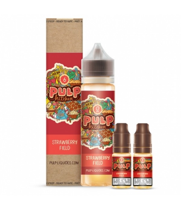 E liquide Pack 60ml Strawberry Field PULP Kitchen | Fraise Sucre