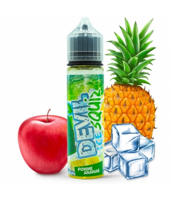 E liquide Pomme Ananas Ice Devil Squiz Avap 50ml