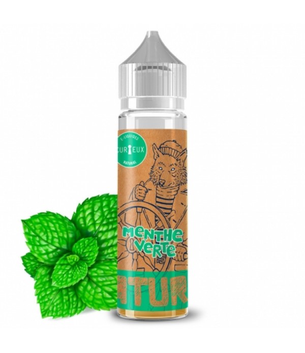 E liquide Menthe Verte Curieux 50ml