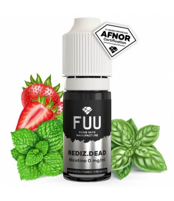 E liquide Rediz Dead Silver FUU | Fraise Menthe Basilic