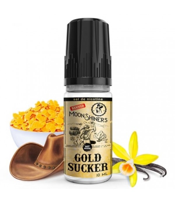 E liquide Gold Sucker Sels de Nicotine Moonshiners | Sel de Nicotine