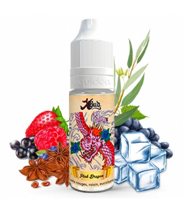 E liquide Pink Dragon Xbud Liquideo | Fruits rouge...