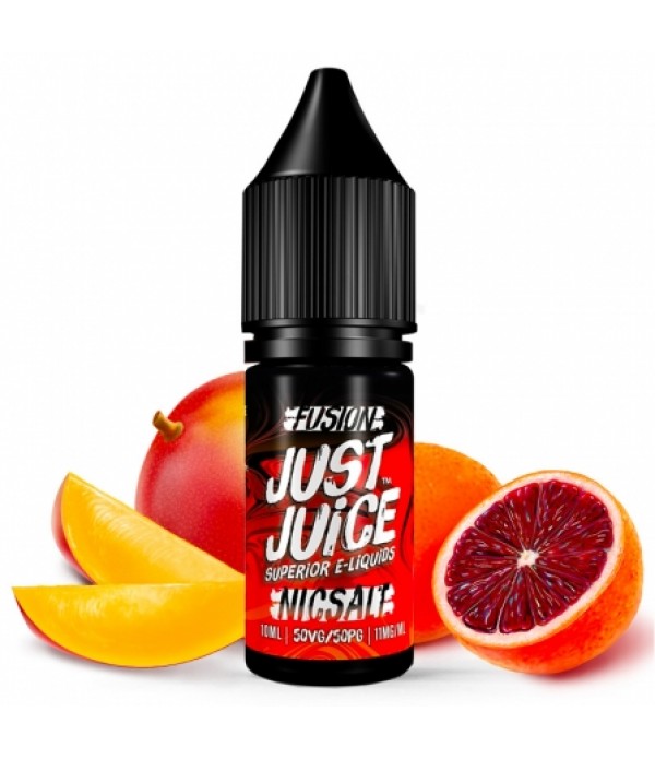 E liquide Fusion Mango & Blood Orange Nic Salt Just Juice | Sel de Nicotine