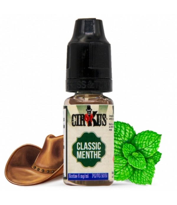 E liquide Classic Menthe Cirkus | Tabac blond Ment...