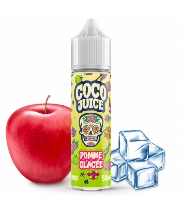 Soldes E liquide Pomme Glacée Coco Juice 50ml