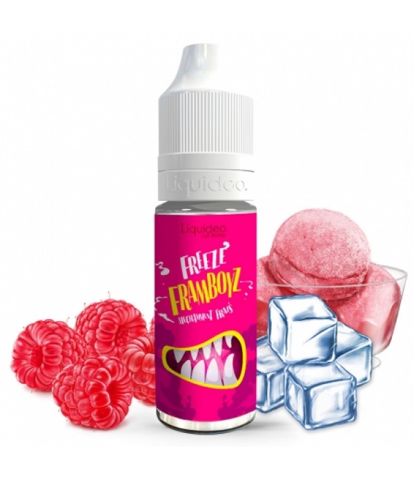 E liquide Framboyz Freeze Liquideo | Sorbet Framboise