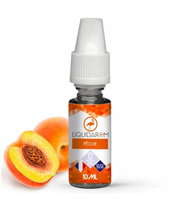 Soldes 2,75€ - E liquide Pêche LiquidArom | Pê...