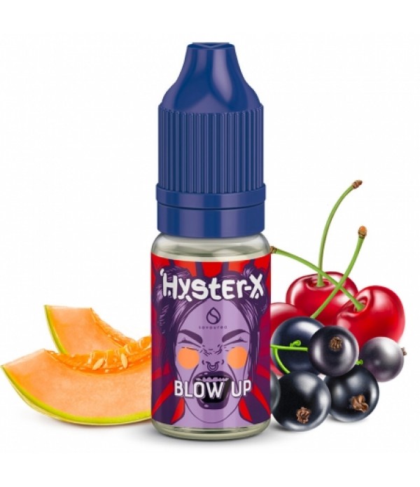 Soldes 2,95€ - E liquide Blow Up Hyster-X | Cassis Melon Cerise pas cher