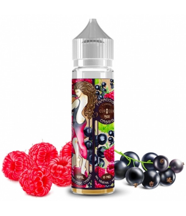 E liquide Framboise Cassis 1900 Curieux 50ml