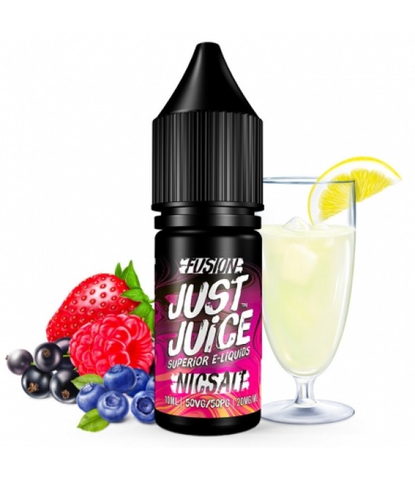 E liquide Fusion Lemonade & Berry Burst Nic Salt Just Juice | Sel de Nicotine