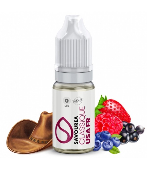 E liquide USA-FR Savourea | Tabac Blond Fruits rou...