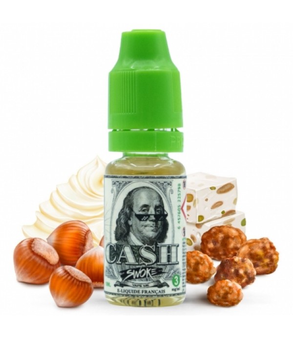 E liquide Cash Swoke | Crème Noisette Nougat Praline