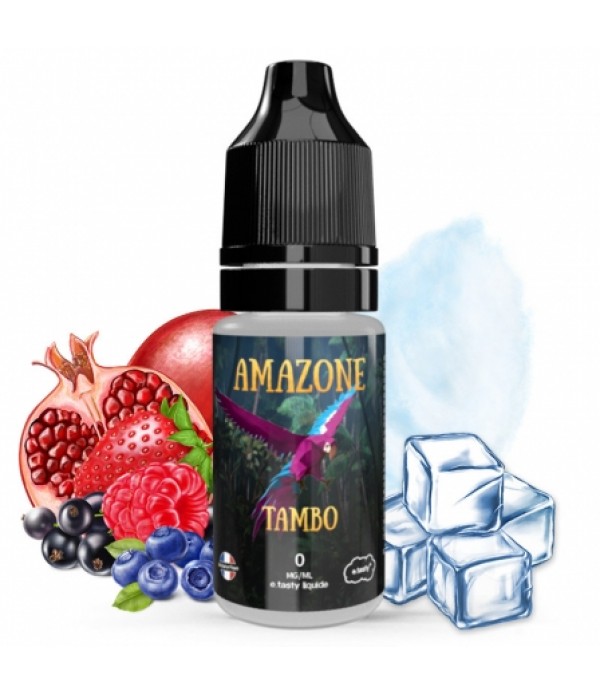 E liquide Tambo E-Tasty | Fruits rouges Barbe à papa Framboise bleue Grenade Frais