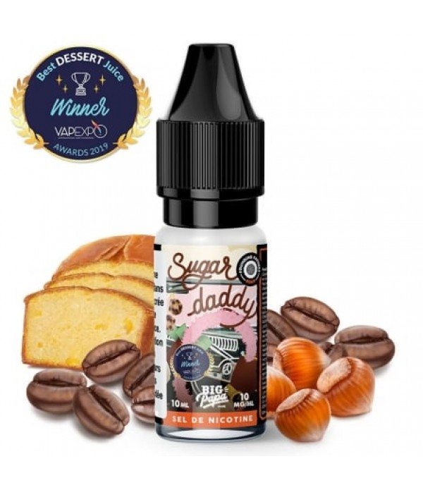 E liquide Sugar Daddy Nic Salt Big Papa | Sel de Nicotine