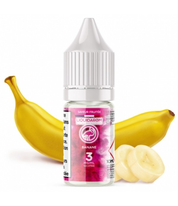 Soldes 2,75€ - E liquide Banane LiquidArom pas cher