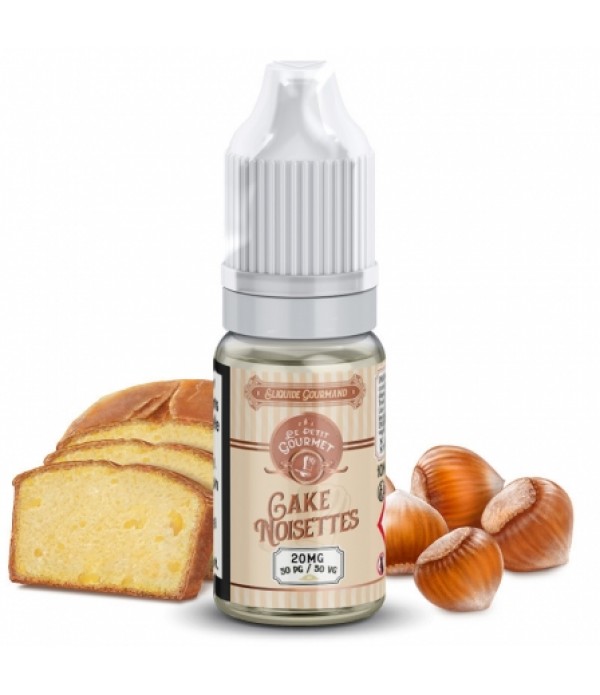 Soldes 2,45€ - E liquide Cake Noisette Sels de nicotine Le Petit Gourmet | Sel de Nicotine pas cher