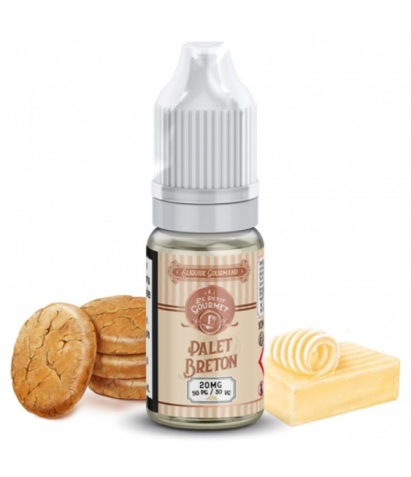 Soldes 2,45€ - E liquide Palet Breton Sels de nicotine Le Petit Gourmet | Sel de Nicotine pas cher