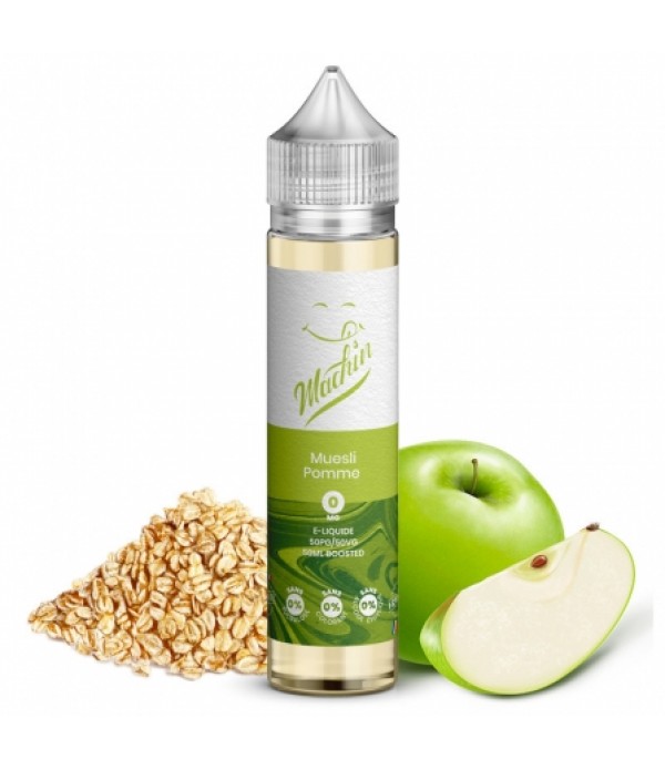 Soldes 9,95€ - E liquide Muesli Pomme Machin 50m...