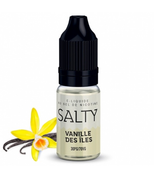 Soldes E liquide Vanille des Îles Salty | Sel de ...