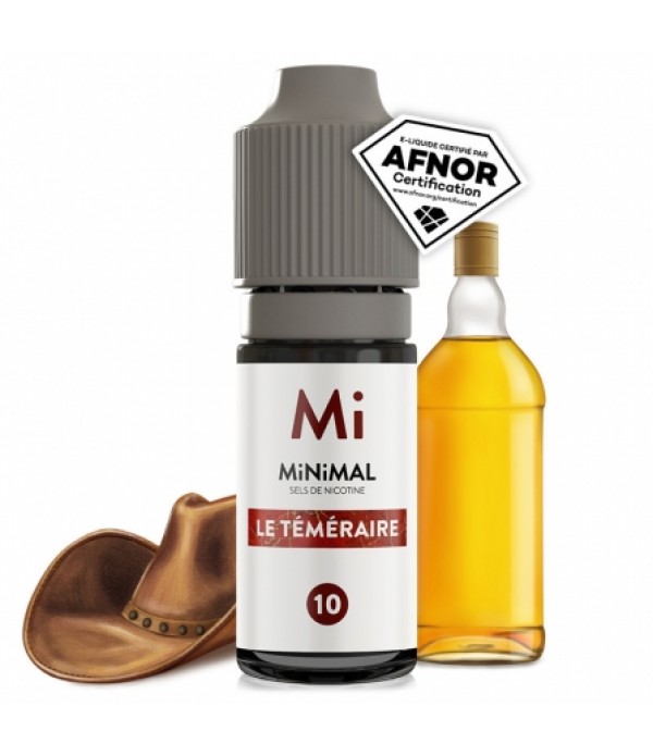 E liquide Le Téméraire MiNiMAL | Sel de Nicotine