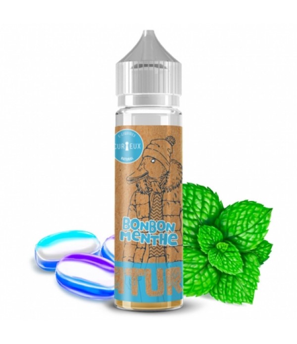 E liquide Bonbon Menthe Curieux 50ml