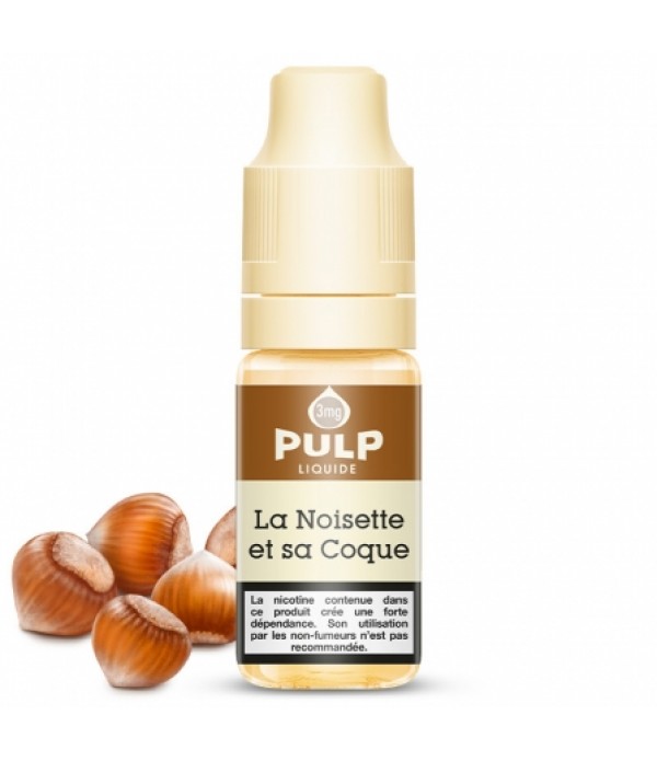 E liquide La Noisette et sa coque Pulp | Noisette