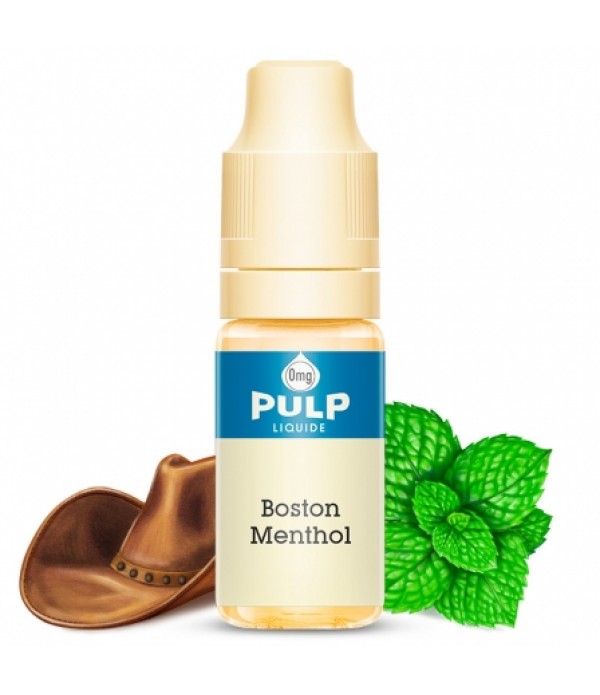 E liquide Boston Menthol Pulp | Tabac blond Menthol