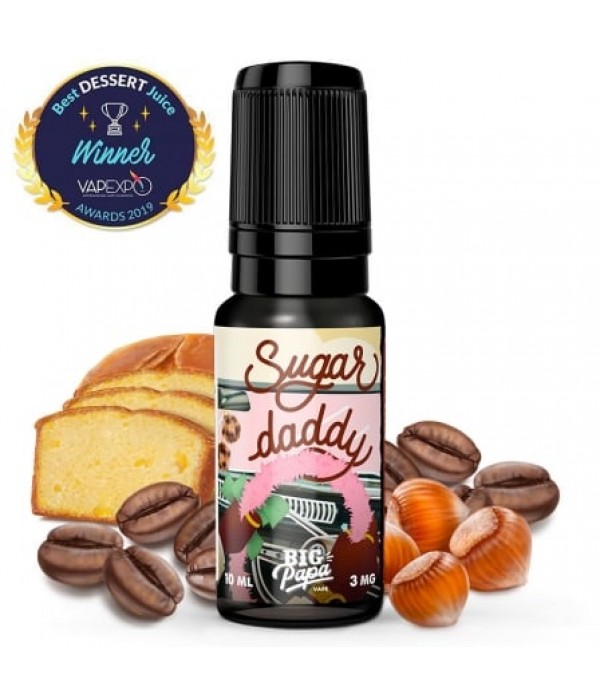 E liquide Sugar Daddy Big Papa | Génoise Café No...