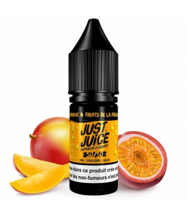 E liquide Mango & Passion Fruit Just Juice | M...