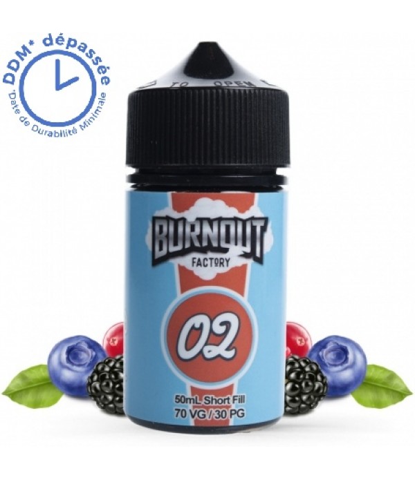 Soldes 7,56€ - E liquide DDM Dépassée 2 Berries Burnout 50ml pas cher