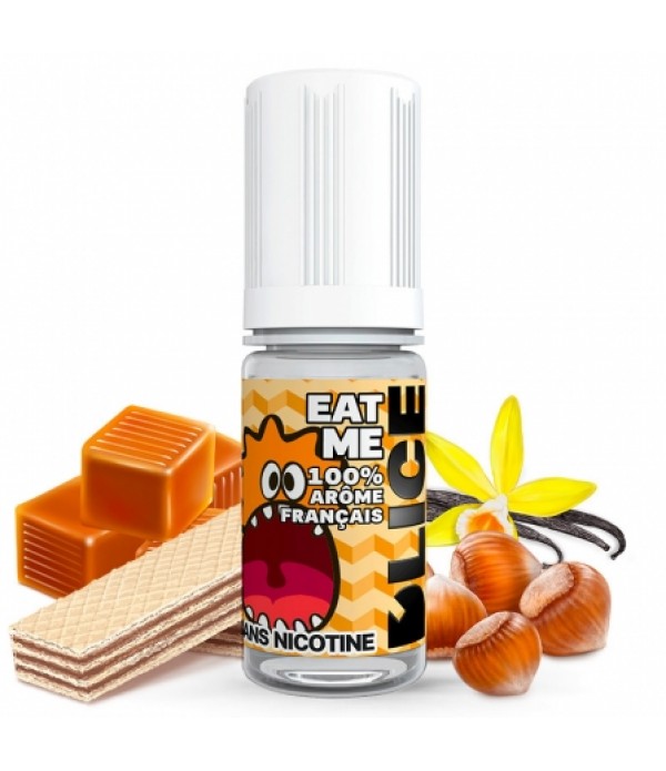 Soldes 2,45€ - E liquide Eat Me DLICE | Gaufrette Vanille Caramel Noisette pas cher