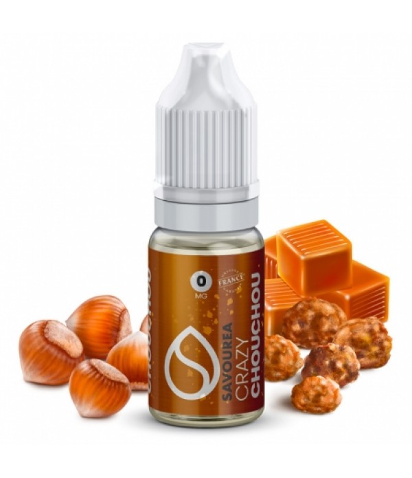 Soldes 2,75€ - E liquide Crazy Chouchou | Praline Noisette Caramel pas cher